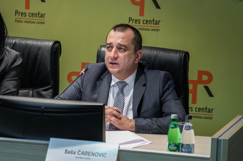 Uhapšen specijalni tužilac Saša Čađenović