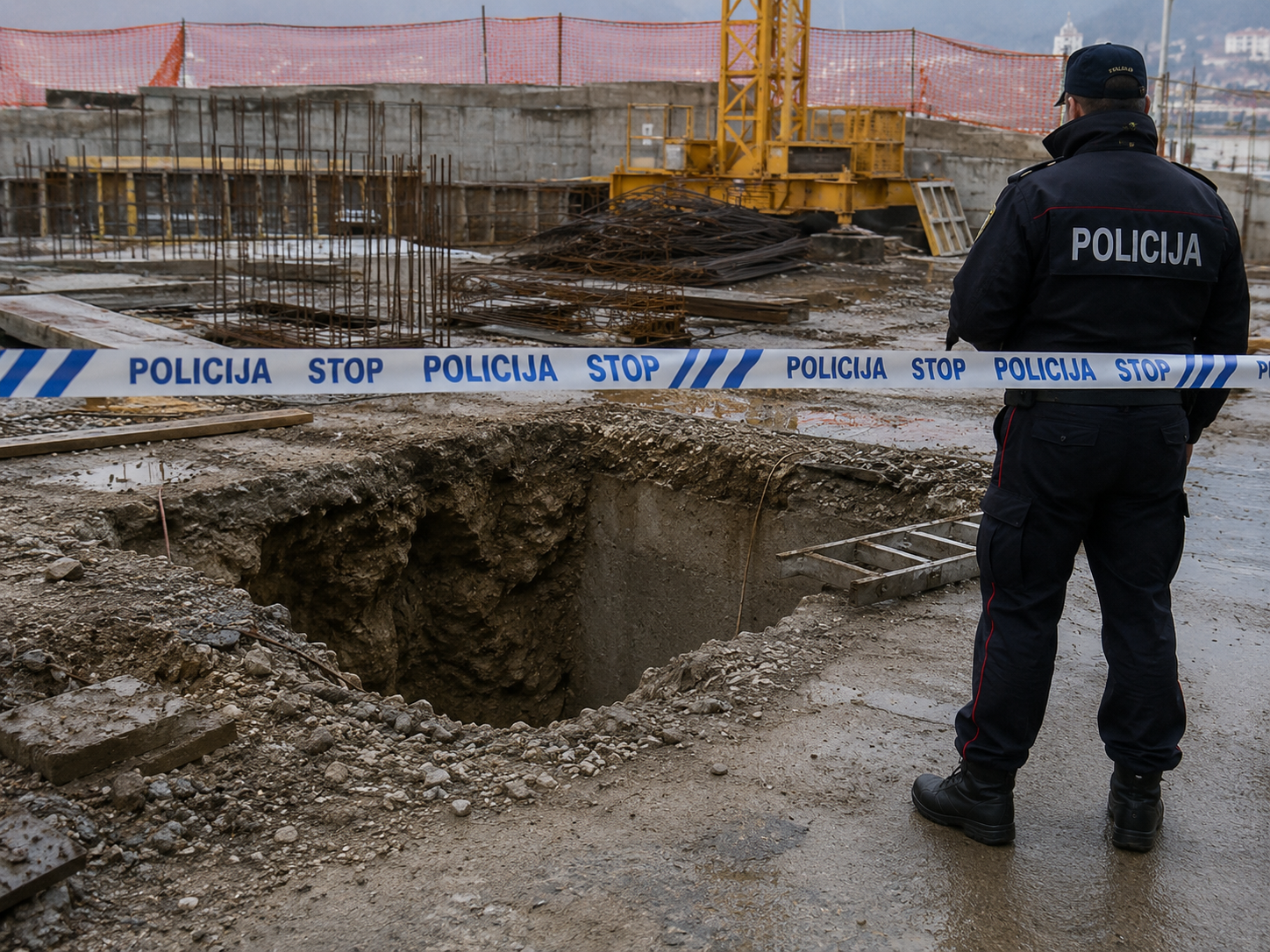 Budva: Pronađeno tijelo mladića u rupi na gradilištu, sumnja se da je riječ o stranom državljaninu
